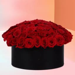 Mesmerizing Big Box of Red Roses 1