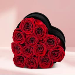 Amusing Love Box of Dutch Roses 1