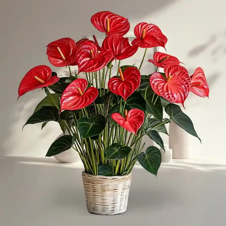 Stunning Red Anthurium Arrangement