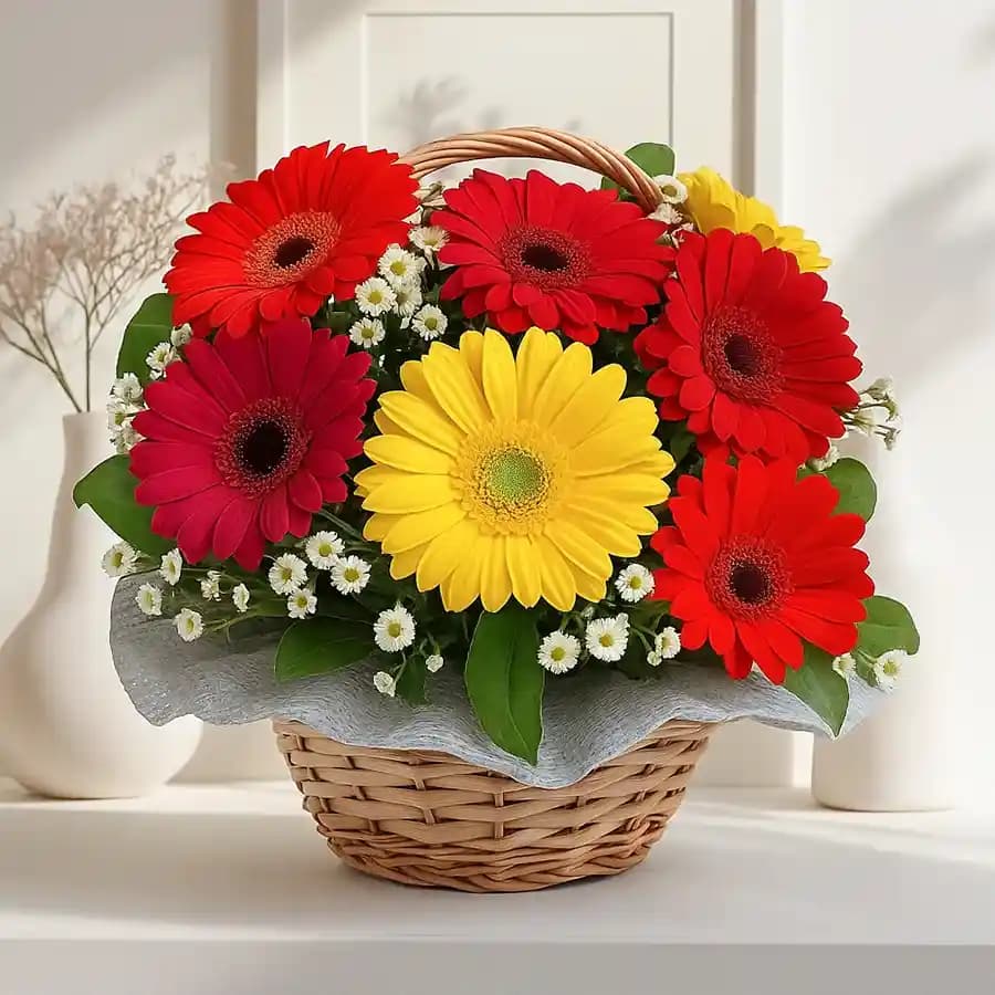 Pretty Arrangement of Assorted Gerberas
