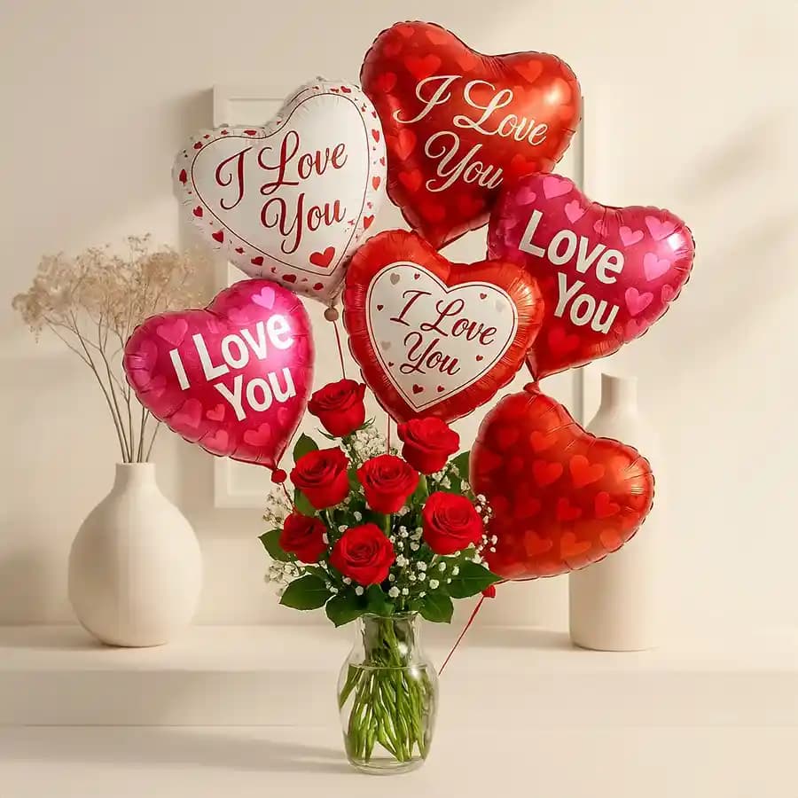 The Rosy Balloon Love