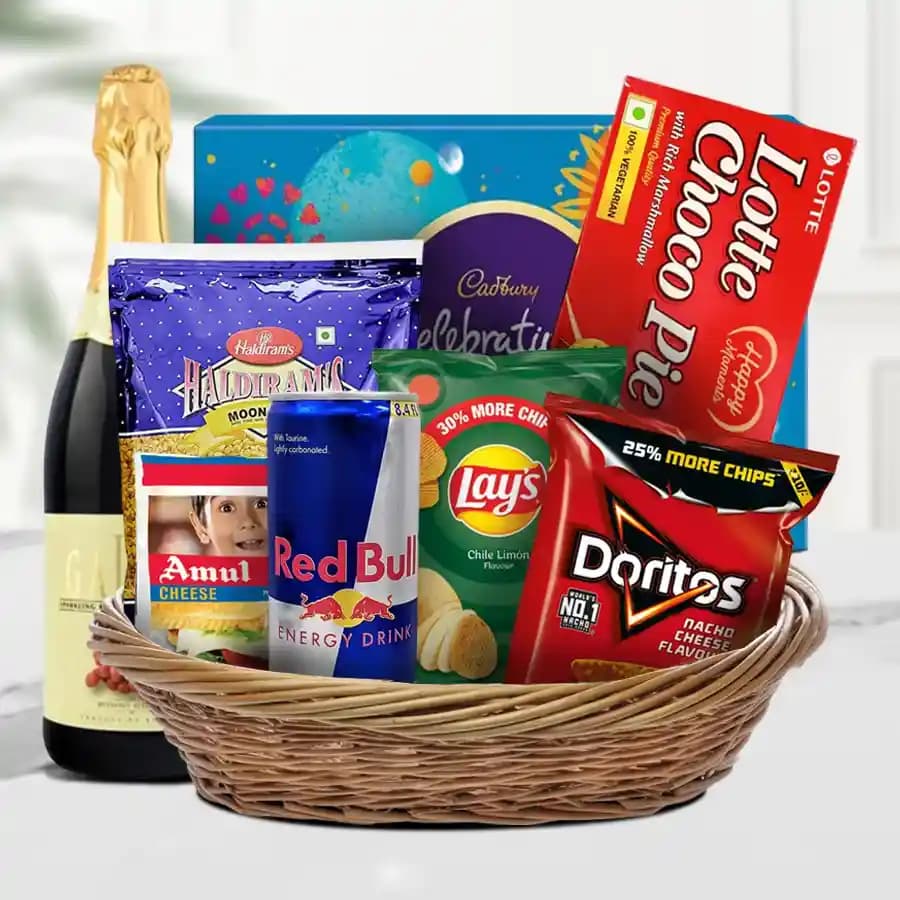 Cheers to Gourmet Bliss Basket