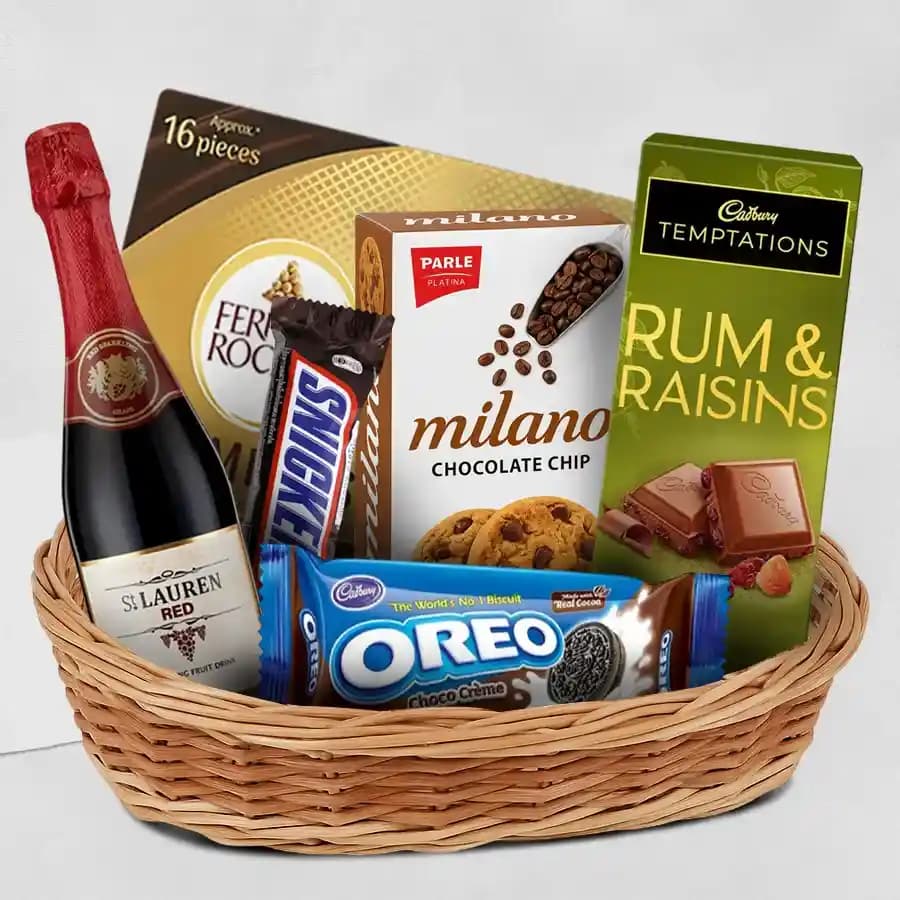 Gourmet Indulgence Gift Basket