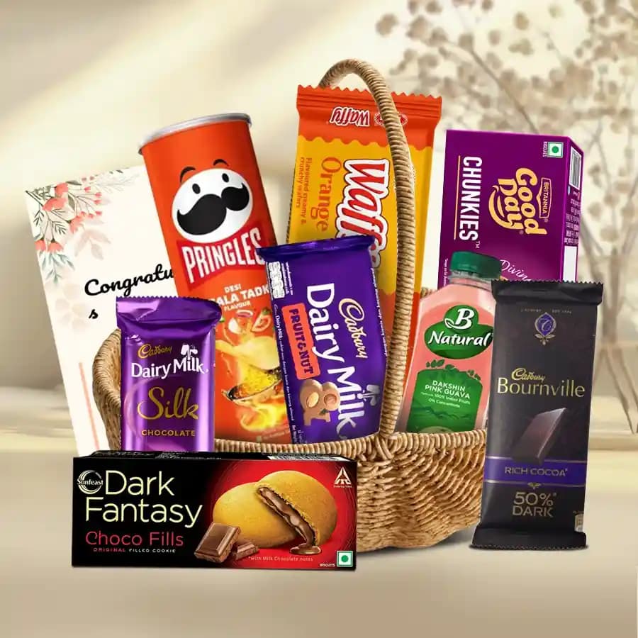 Gourmet Snacker's Bliss Basket