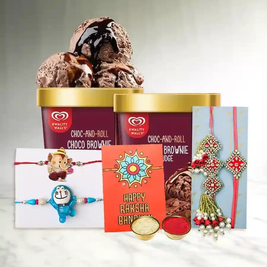 Sweet Celebration Raksha Bandhan Ice Cream Delight