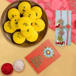Radiant Rakhi & Delightful Sweet Treat 1