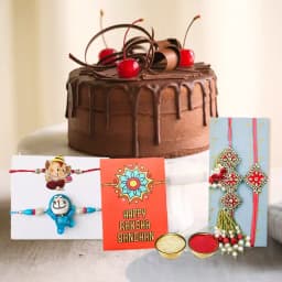 Celebrate Raksha Bandhan with Family Love and Cake 1