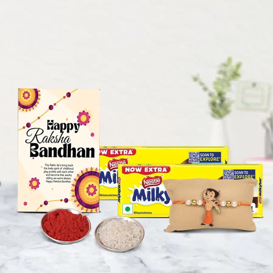 Divine Ganesha Rakhi & Chocolate Delight