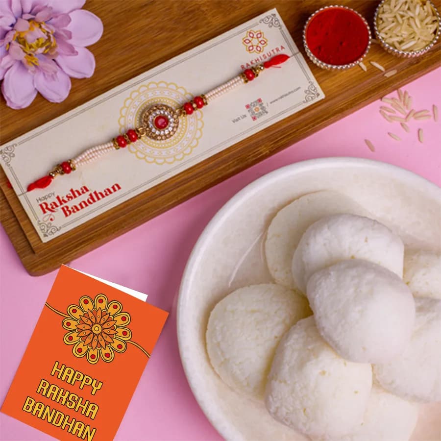 Joyful Sibling Celebrations with Sweet Rasgulla