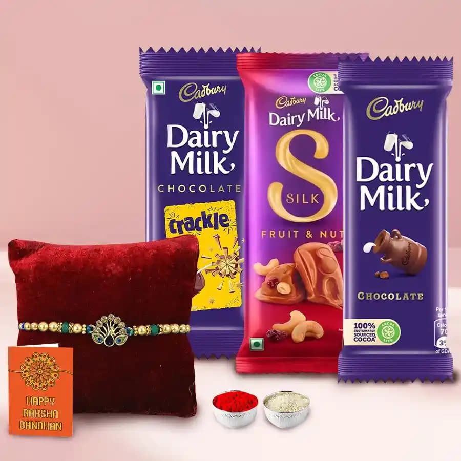 Sweet Moments with Rakhi & Cadbury Delights