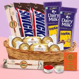 Sweet Treats Rakhi Celebration for Brothers 1