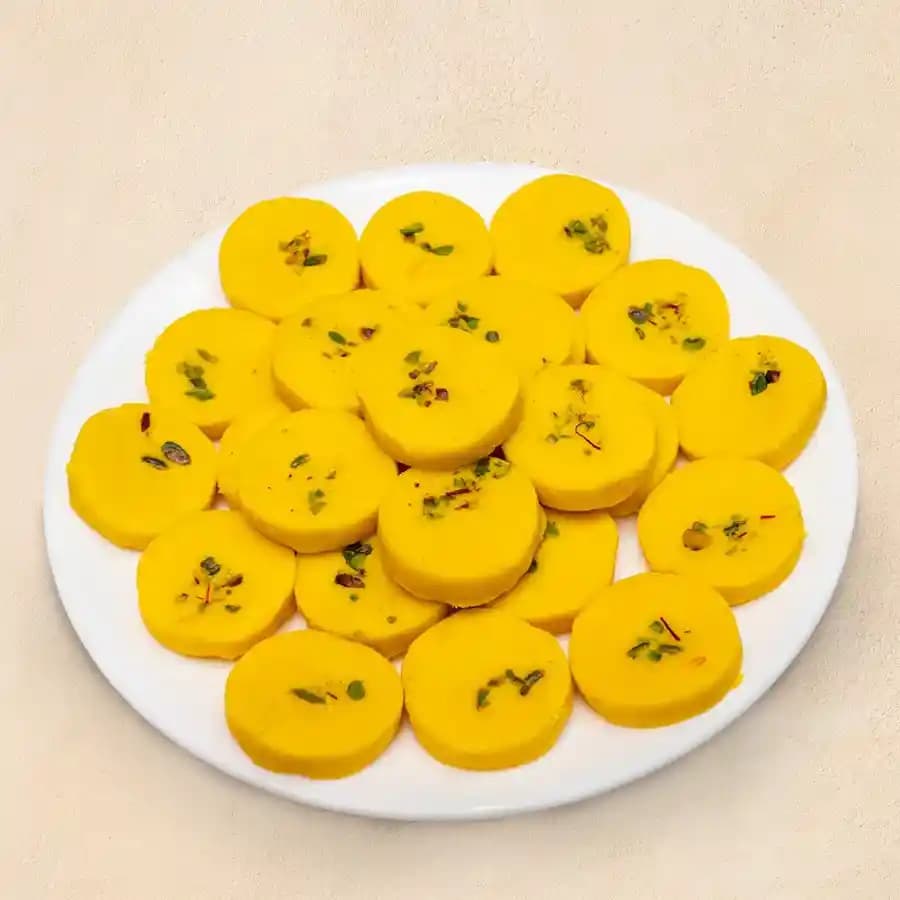 Luxurious Kesar Mewa Peda Delight