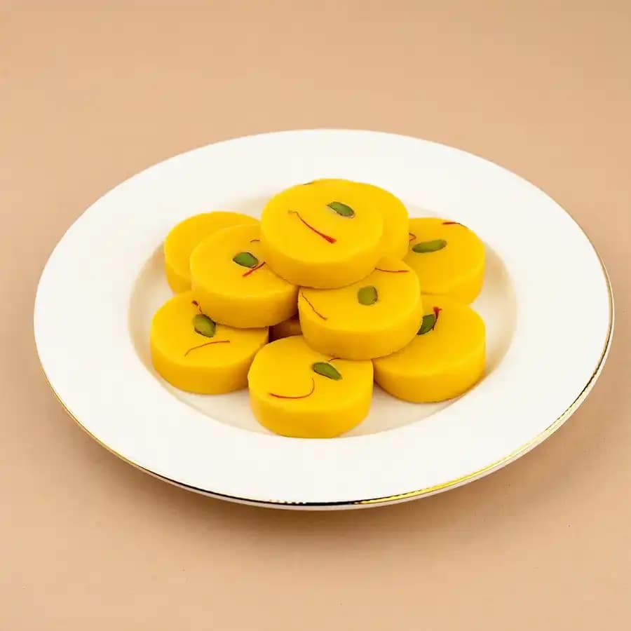 Kesar Peda from Sri Krishna Sweets