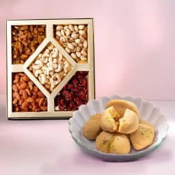 Jolbhora Sandesh from Balaram Mullick with Mixed Dry Fruits 1