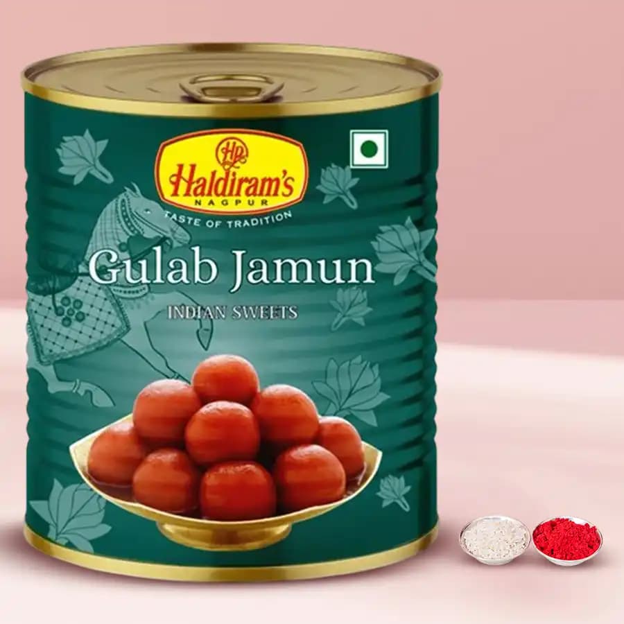 Classic Haldiram's Gulab Jamun Delight