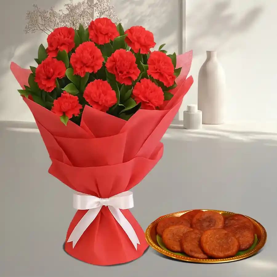 Carnation Splendor N Athirasam Combo