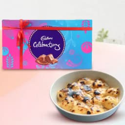 Baked Rasgulla from Balaram Mullick with Cadbury Celebration 1