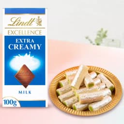 Amba Kaju Roll from Chitale Bandhu Mithaiwale with Lindt Excellence Bar 1