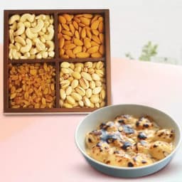 Baked Rasgulla from Balaram Mullick with Mixed Dry Fruits 1