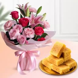 Floral Grace N Mysore Pak Delight 1