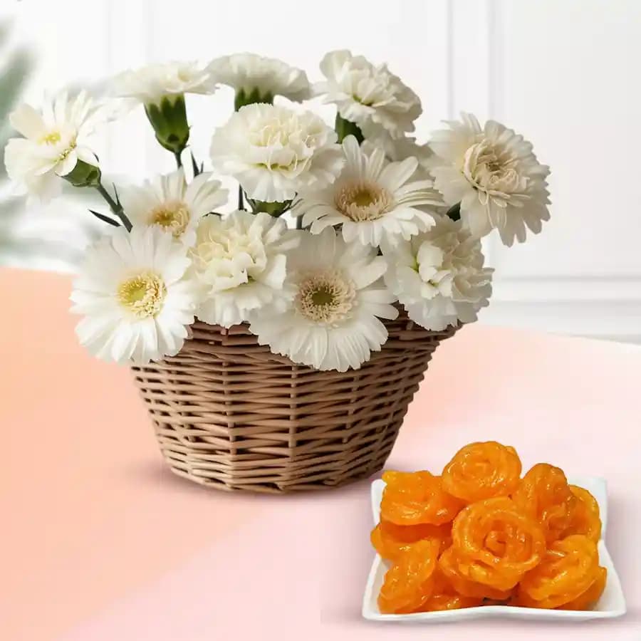 Floral Serenity N Mini Jangiri Combo