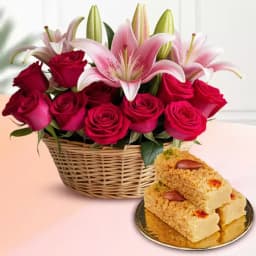 Floral Charm N Kalakand Bliss 1