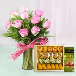 Pink Roses N Sweet Temptations 1