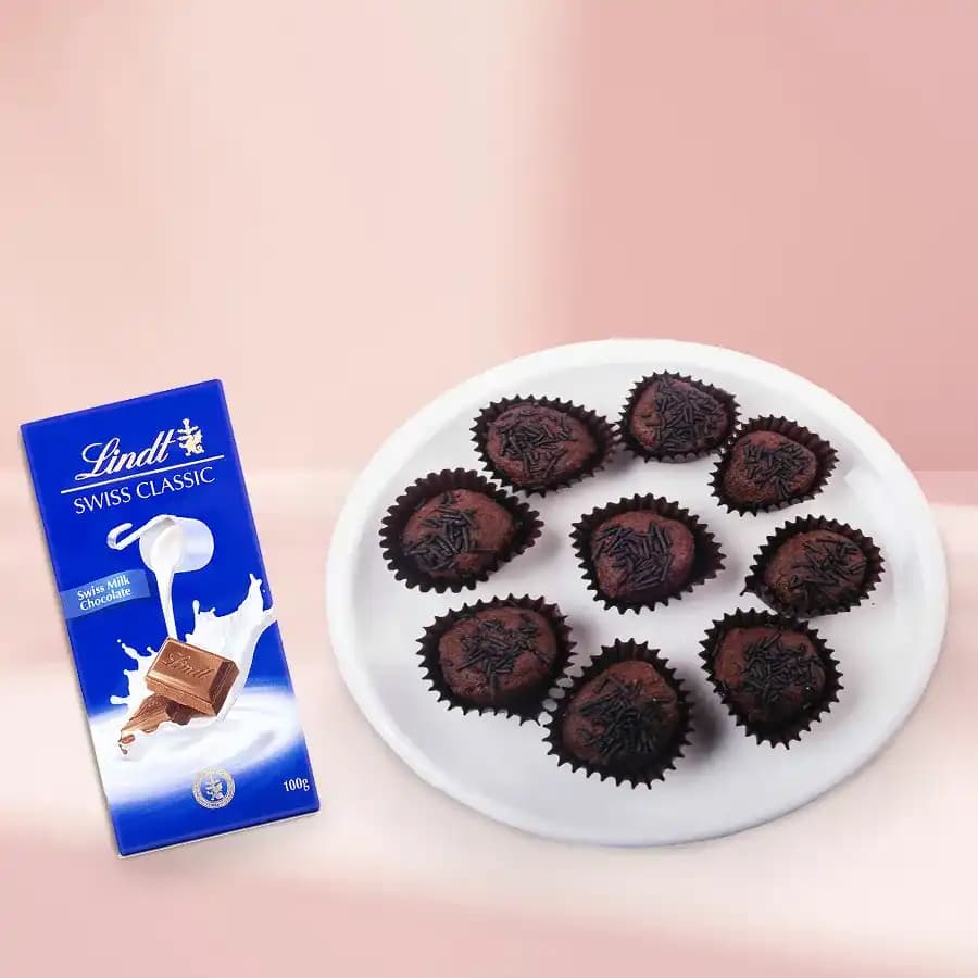 Chocolava from Balaram Mullick with Lindt Excellence Chocolate