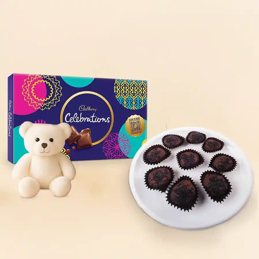 Chocolava from Balaram Mullick with Teddy N Cadbury Celebration