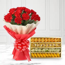 Roses N Assorted Sweet Indulgence 1