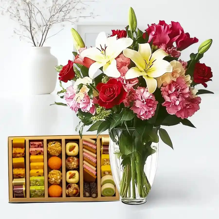 Vibrant Flowers N Sweet Medley