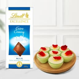 Daab Sandesh from Balaram Mullick with Lindt Excellence Chocolate 1