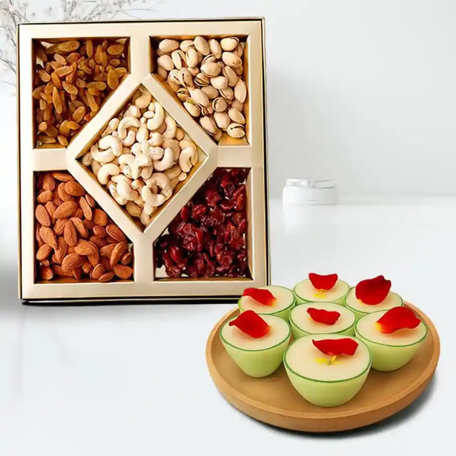 Daab Sandesh from Balaram Mullick with Mixed Dry Fruits