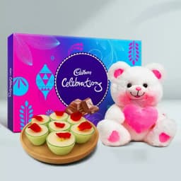 Daab Sandesh from Balaram Mullick with Teddy N Cadbury Celebration 1