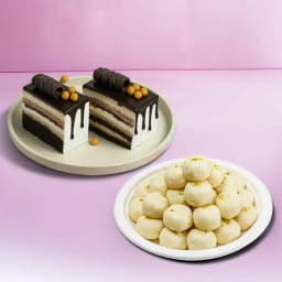 Jumbo Pedha from Chitale Bandhu Mithaiwale with Chocolate Pastry 1