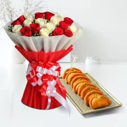 Roses of Love N Khova Gujia Combo 1