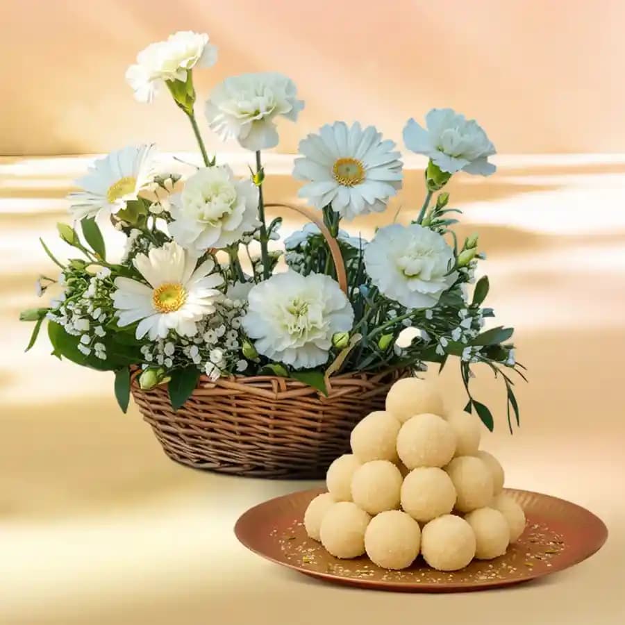 Floral Serenity N Kheer Kadam Delight