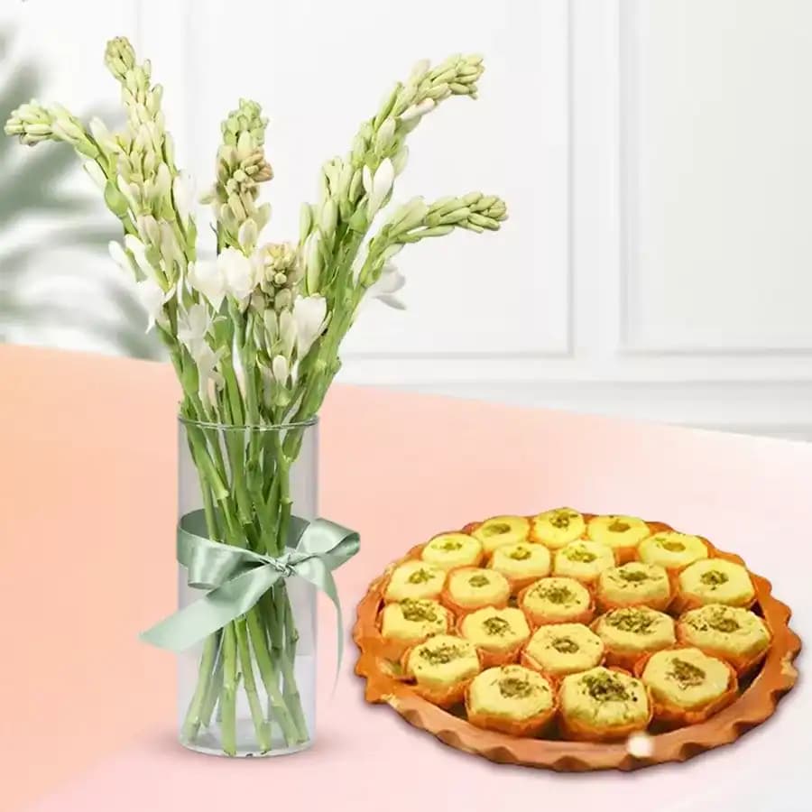 Immunity Sandesh from Balaram Mullick with Rajnigandha Stems