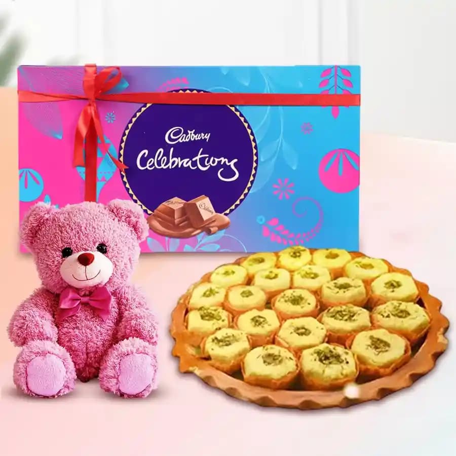 Immunity Sandesh from Balaram Mullick with Teddy N Cadbury Celebration