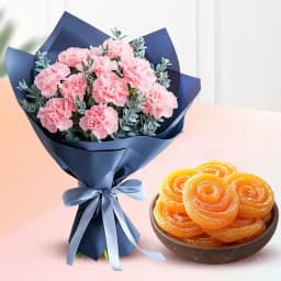 Carnations and Jalebi Joy 1