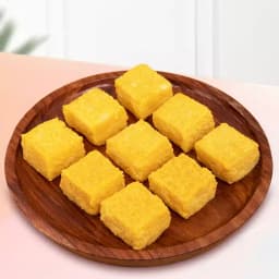 Mango Malai Barfi from Karachi Sweet Mart 1