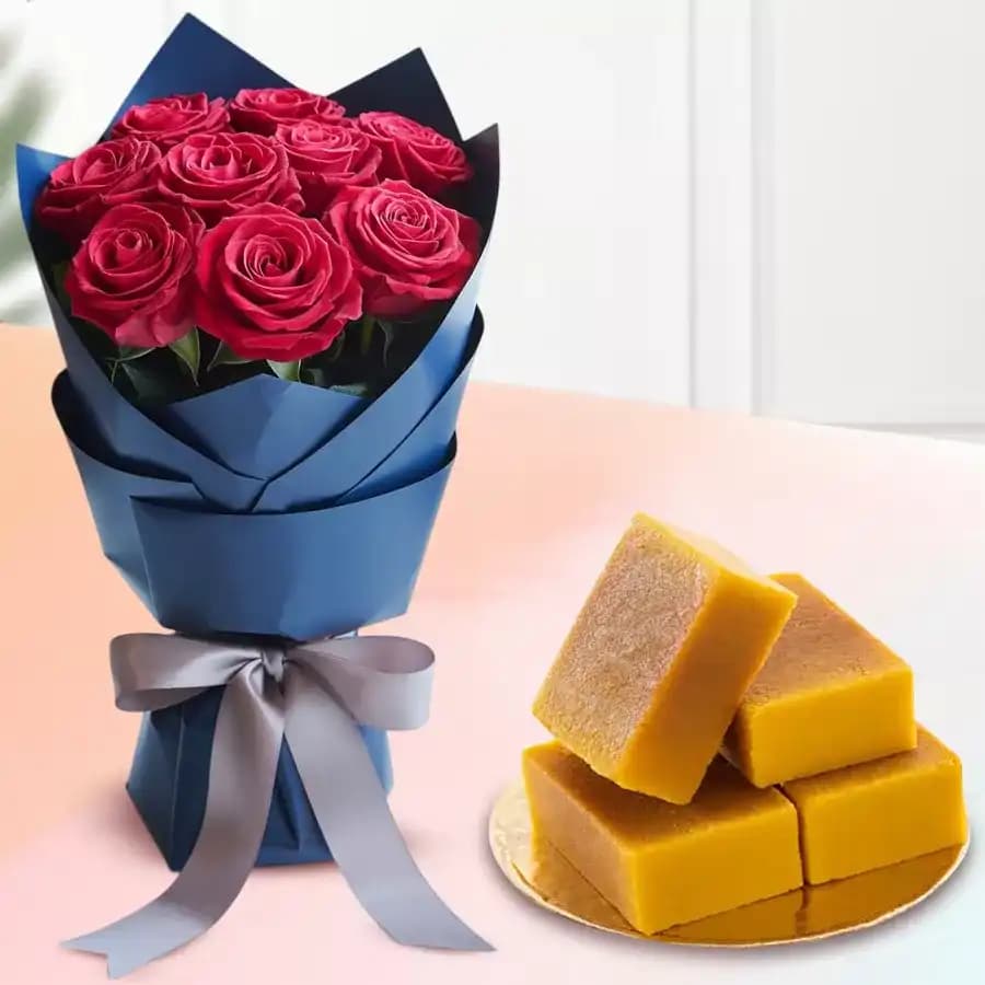 Romantic Red Roses N Mysurpa