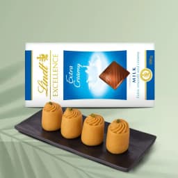 Nolen Gurer Maharani Sandesh from Ganguram with Lindt Excellence Chocolate 1