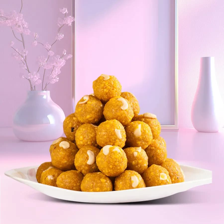 Sweet Boondi Laddu Treat