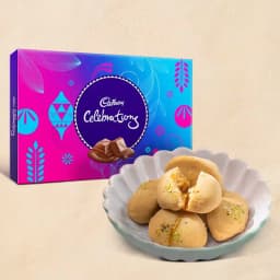 Nolen Gurer Jalbhara Sandesh from Ganguram with Cadbury Celebration 1