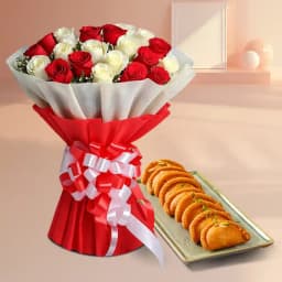 Roses of Love N Khova Gujia Combo 1