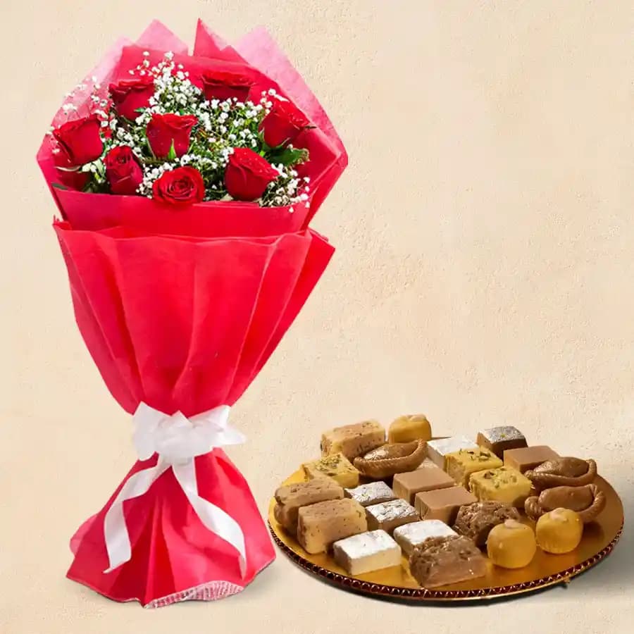 Red Roses N Sweets Harmony