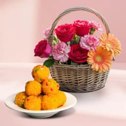 Floral Mix N Sahi Laddu Combo 1