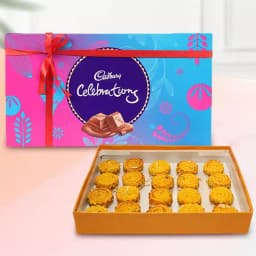 Baked Badam Jalebi from Ganguram with Cadbury Celebration 1