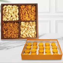 Baked Badam Jalebi from Ganguram with Assorted Dry Fruits 1